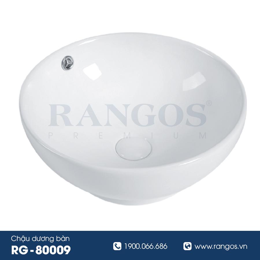 CHẬU RỬA LAVABO ĐẶT BÀN RANGOS RG-80013B