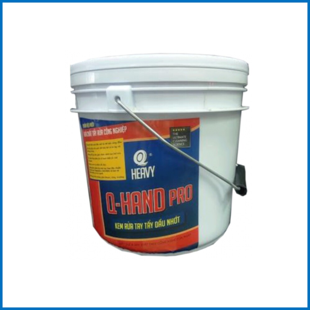 Kem rửa tay tẩy dầu nhớt AVCOchem - Q-HAND Pro - Tẩy sạch cả dầu thô - Xô 4 lít - Hàng chính hãng
