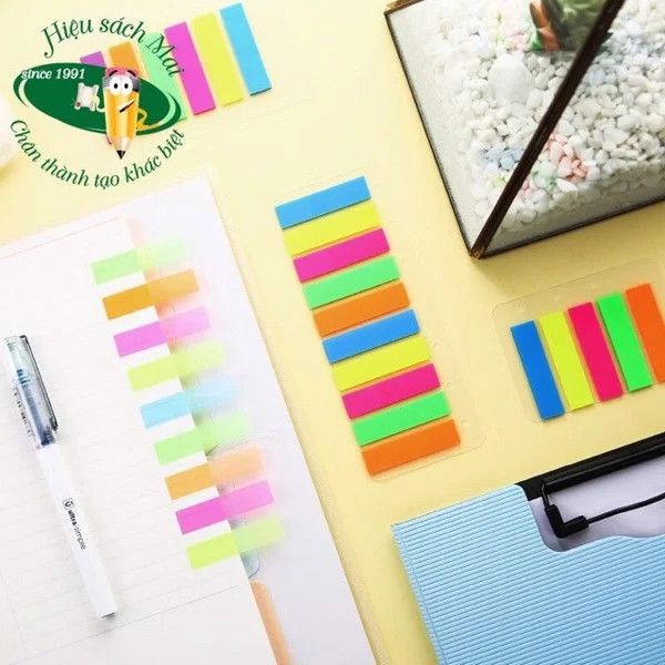 Giấy phân trang / Đánh dấu trang / Sticky Note 6 màu M&G YS-21, 6*20 Sheet