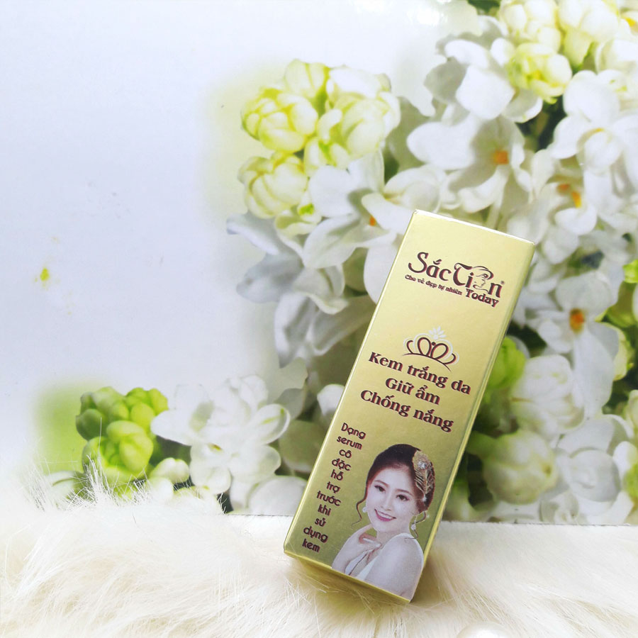 Kem Trắng Da Dưỡng Ẩm Chống Nắng Sắc Tiên Today 10ml (dạng serum cô đặc)