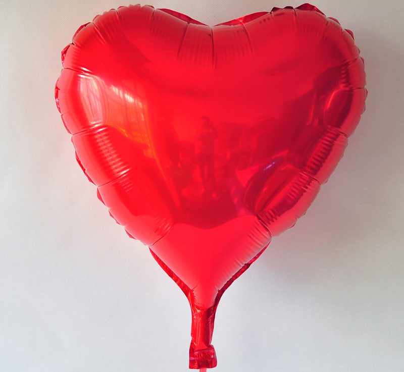 Bong bóng hình trái tim - Heart balloon hpni57