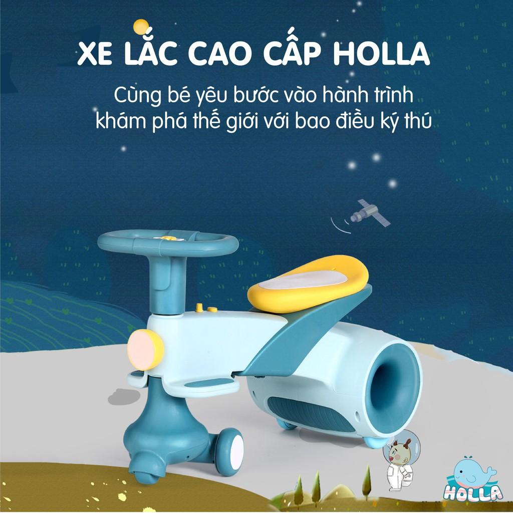 Xe lắc kiêm chòi chân HOLLA AROLO cho bé