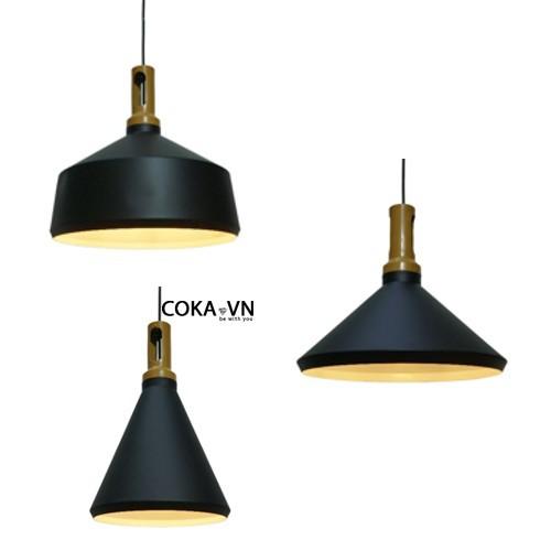 Đèn thả cà phê-đèn trang trí cửa hàng-quán cà phê-phòng bếp-đảo bếp bàn ăn TCF06-TCF06D-TCF06T-TCF58A thân kim loại