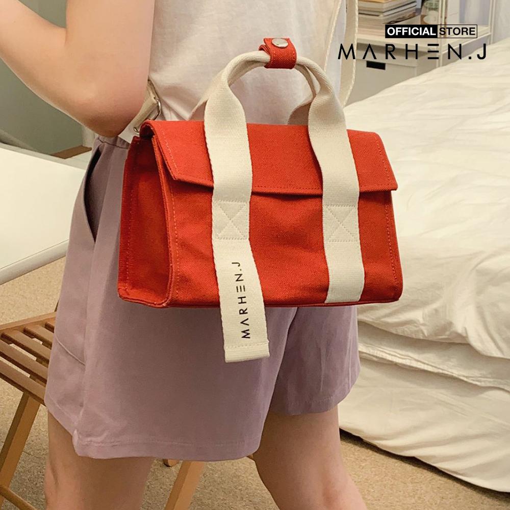 Marhen.J - Túi đeo vai nữ chữ nhật Roy Nano MJ22BROYNN-BO