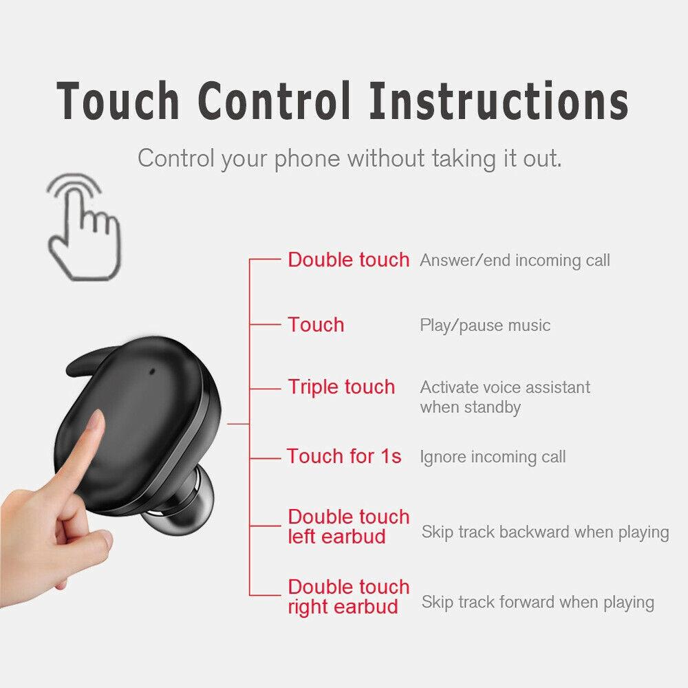 Tai Nghe Nhét Tai Tws Y30 Hỗ Trợ Bluetooth 5.0 Không Dây Âm Thanh Stereo 4d Cho Ios Android Kèm Hộp Sạc