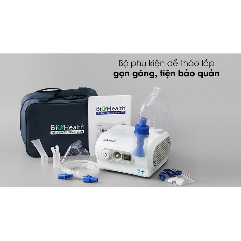 Máy xông khí dung BioHealth Neb Pro kích thước hạt sương nhỏ mịn, dễ chịu cho đường hô hấp