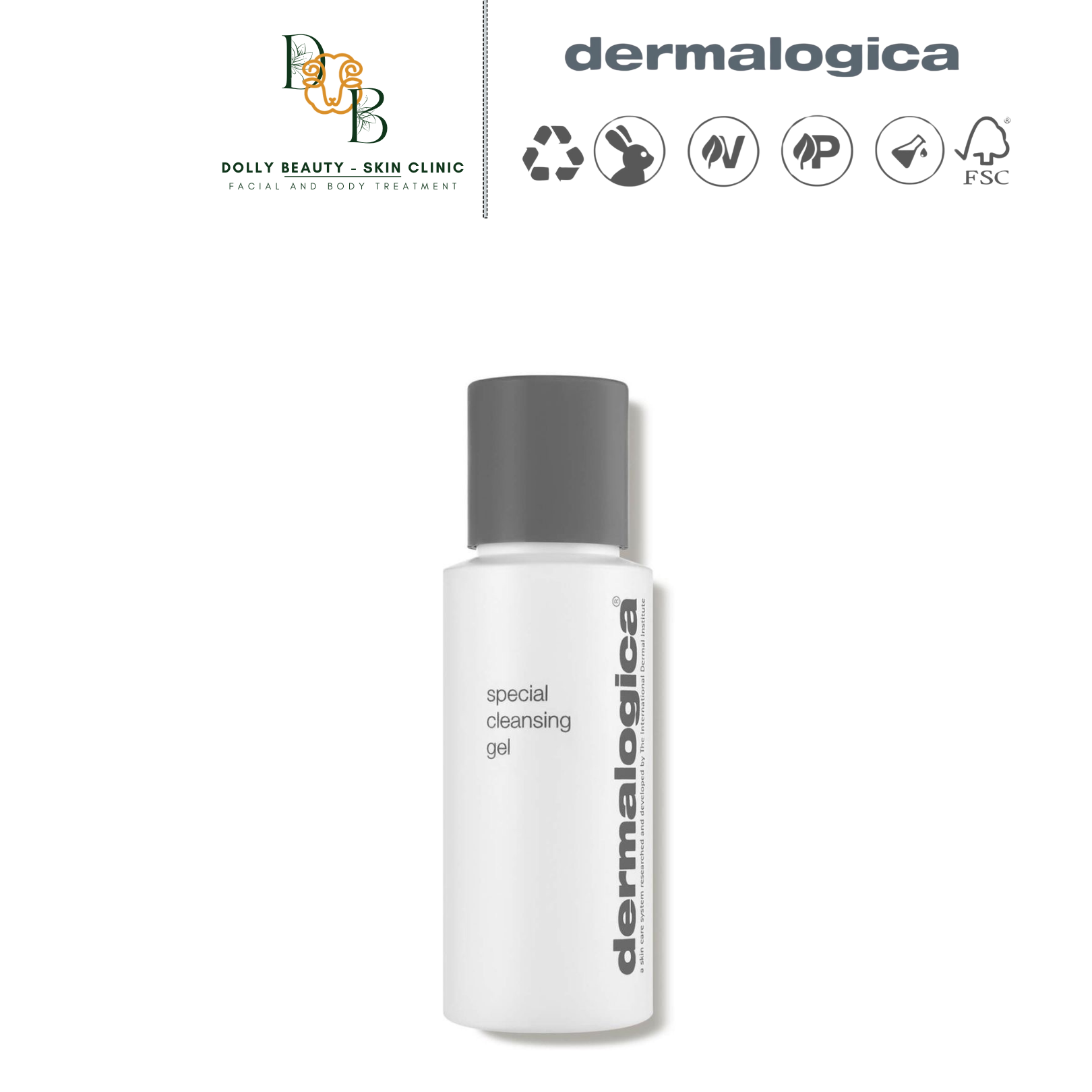 Sữa rửa mặt không xà phòng dành cho da dầu SPECIAL CLEANSING GEL của Dermalogica - Dolly Beauty