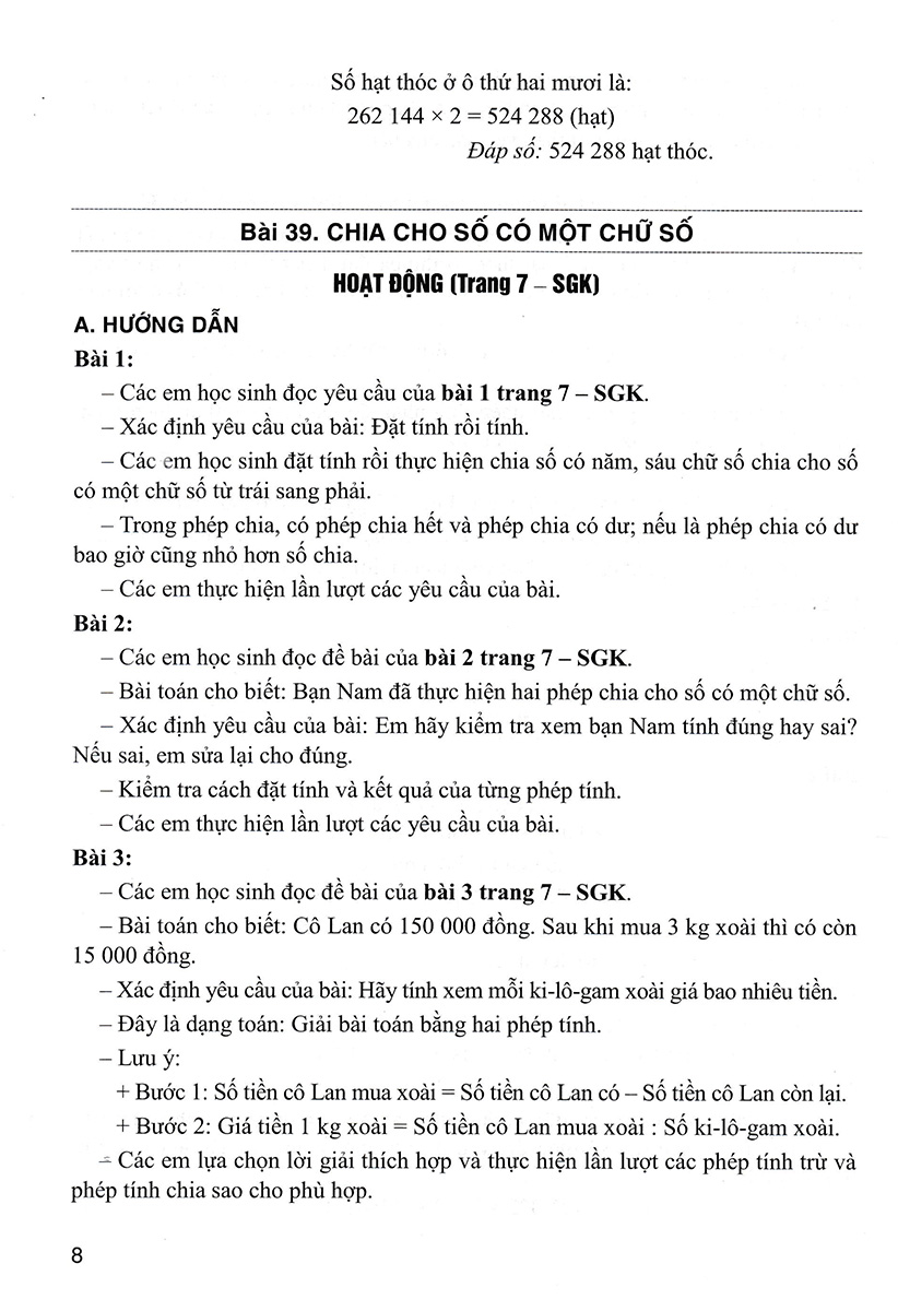Bài Giảng Và Hướng Dẫn Học Toán Lớp 4 - Tập 2 _HA