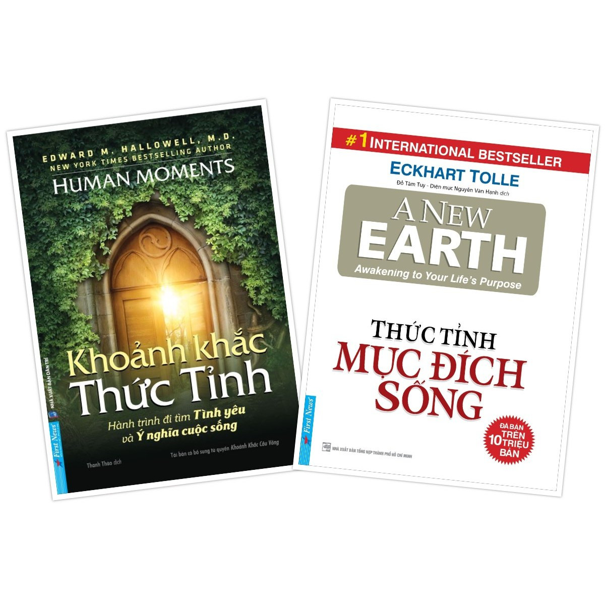 Combo Khoảnh khắc thức tỉnh + Thức tỉnh mục đích sống - FirstNews