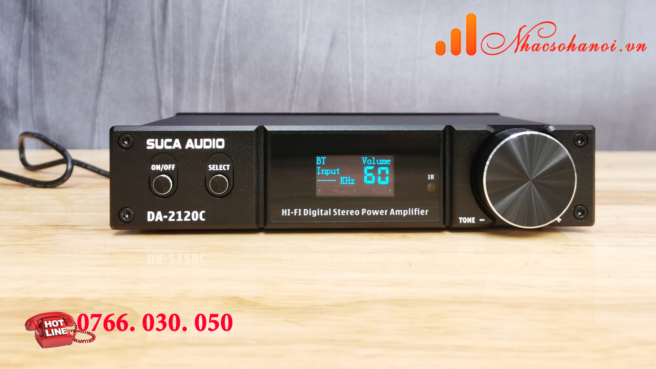 AMPLY DAC GIẢI MÃ 24BIT SUCA DA-2120C - CHÍNH HÃNG