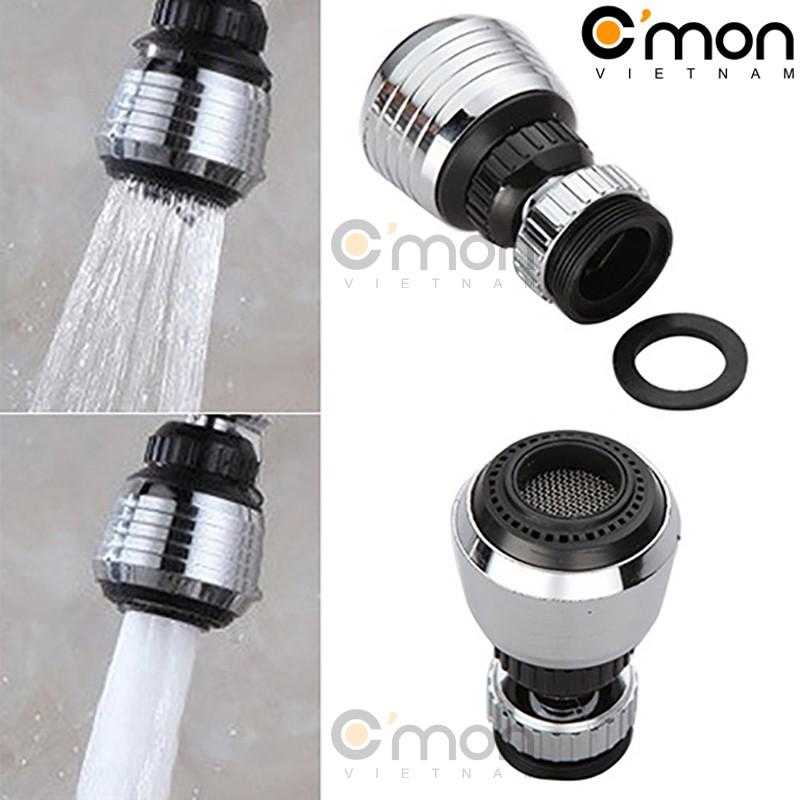 Đầu vòi rửa bát chén tăng áp điều hướng 360 độ với 2 chế độ nước Cmon DV-01