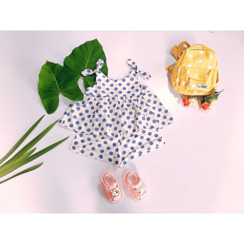 Bộ đũi 2 dây bản to cho bé gái