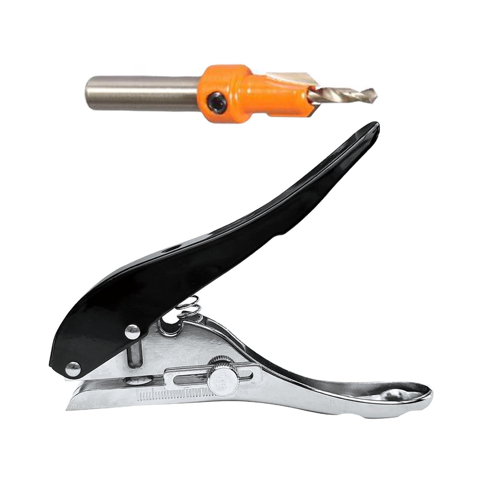 Punching Pliers Heavy Duty Punching Tool for Craft Paper DIY Crafts Tag Photo Woodworking