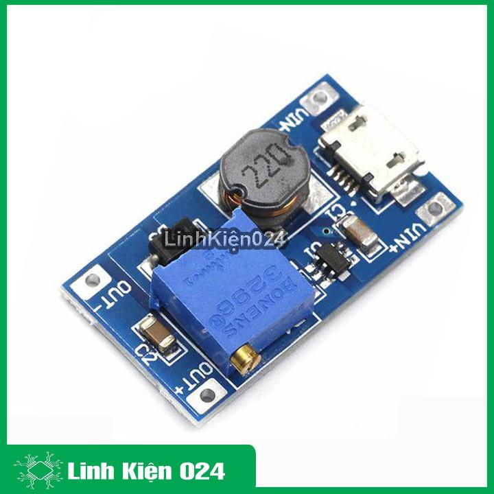 Module Boost DC DC 2-24V 2A MT3608 V2