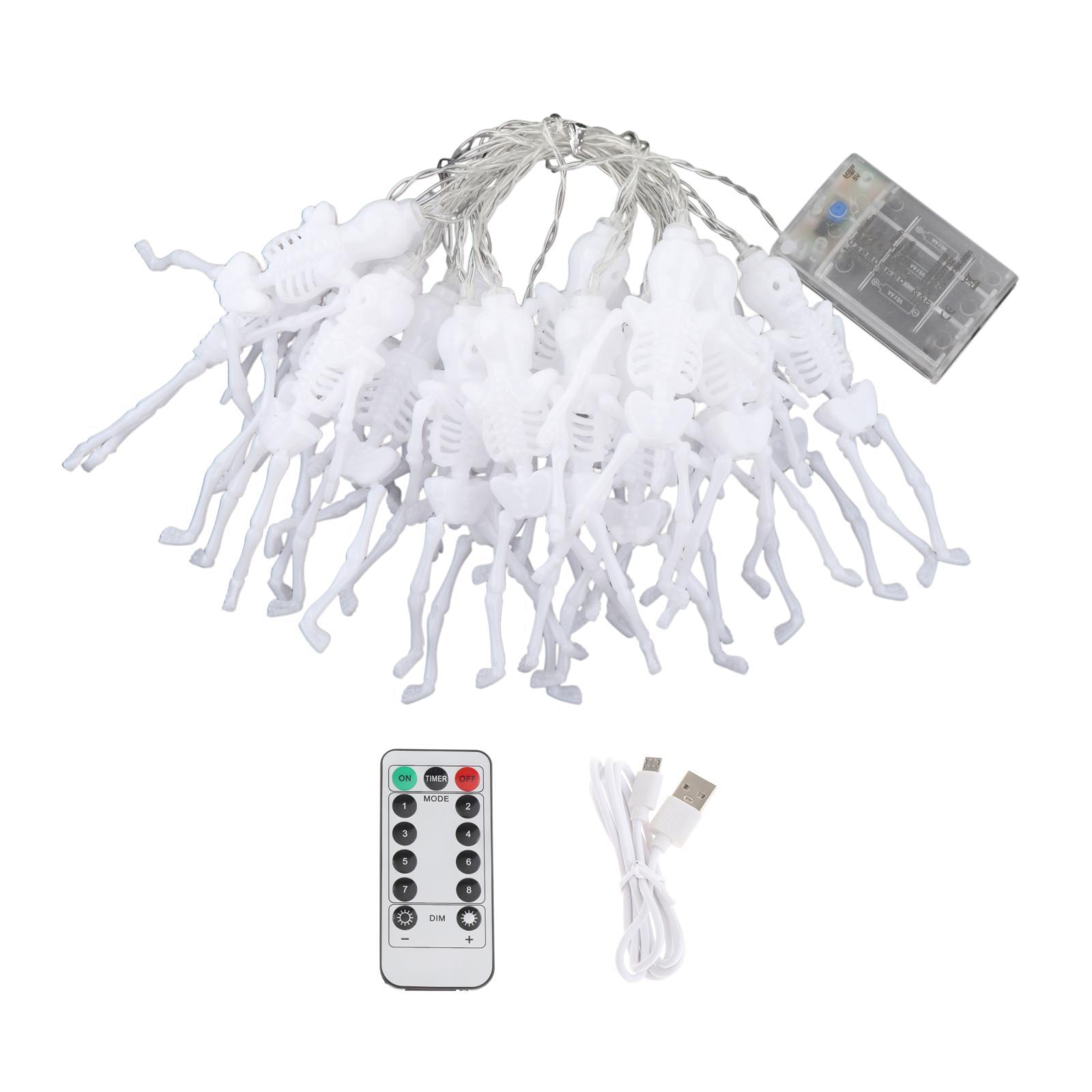 Halloween String Lights Decorations for Fireplace Horror Atmosphere