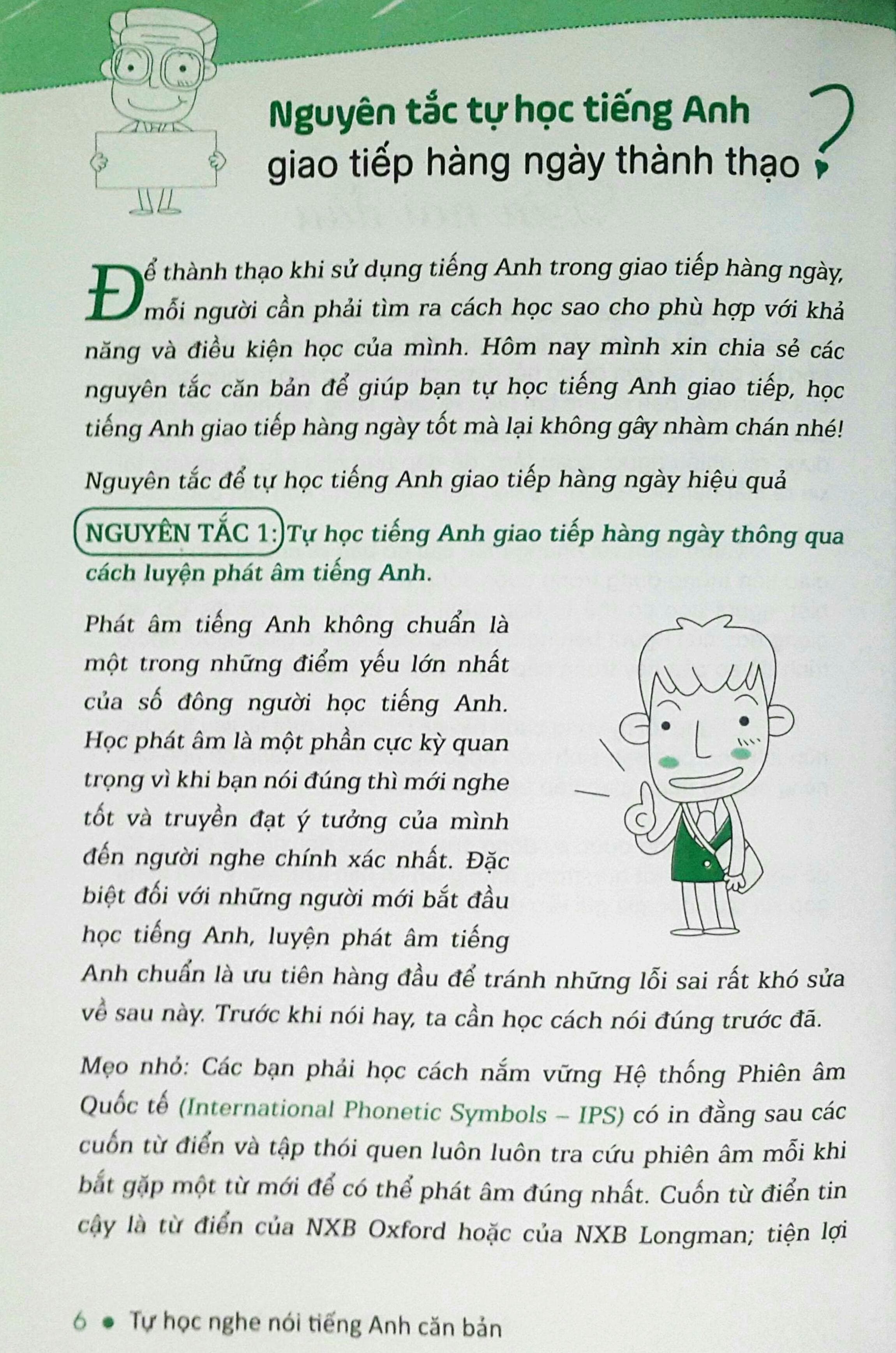 Tự Học Nghe Nói Tiếng Anh Căn Bản (MCBooks)