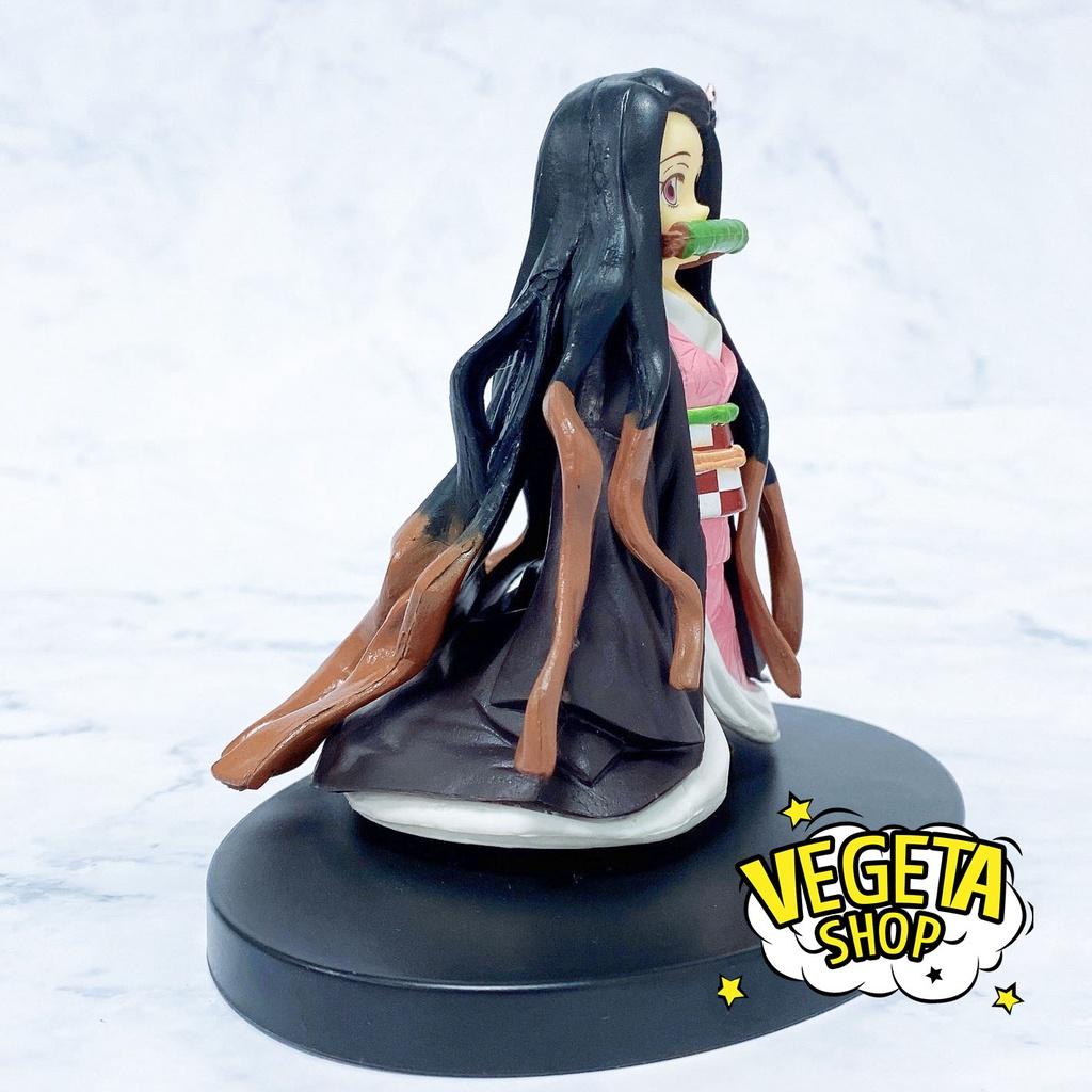 Mô hình Kimetsu No Yaiba - Mô hình thanh gươm diệt quỷ - Kamado Nezuko teo nhỏ sau khi dùng sức mạnh - Cao 10cm