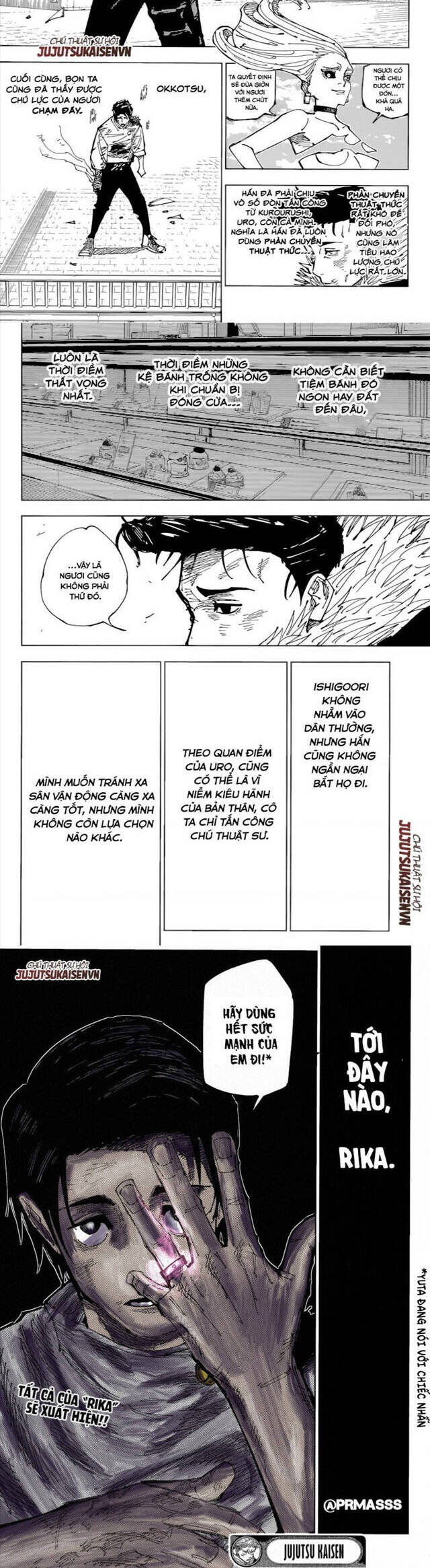 jujutsu kaisen - chú thuật hồi chiến chapter 177 6