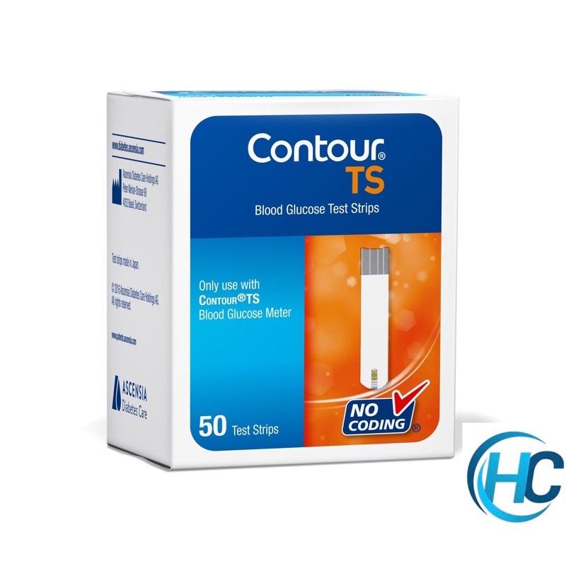 Que Thử Đường Huyết Contour TS Hộp 25 - 50 que- date xa - hộp 50 que