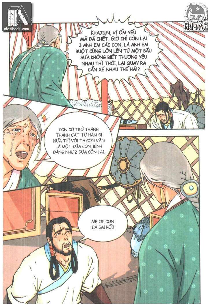 thành cát tư hãn chapter 61 10