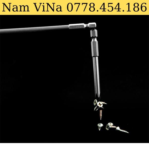 Bộ 9 Mũi Vít Bốn Cạnh Chất Liệu Thép Nhật Không Rỉ Dùng Cho Máy Bắt Vít