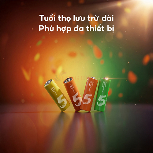 Pin kiềm Cuktech Alkaline 1.5V AA LR6 (8 viên/10 viên/24 viên) - Hàng chính hãng