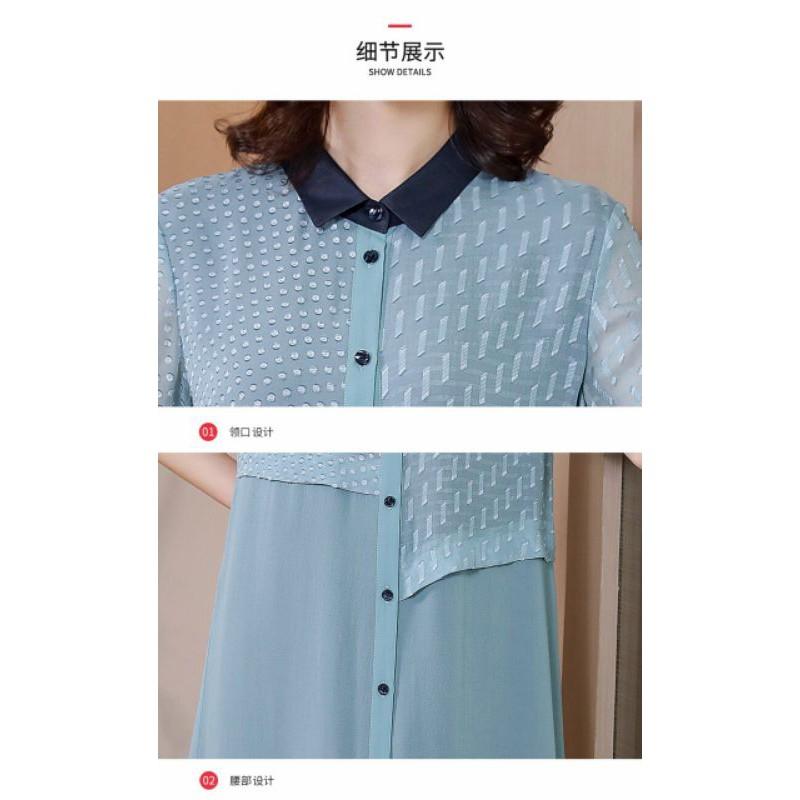 HÀNG NHẬP - ĐẦM VOAN SUÔNG SƠ MI