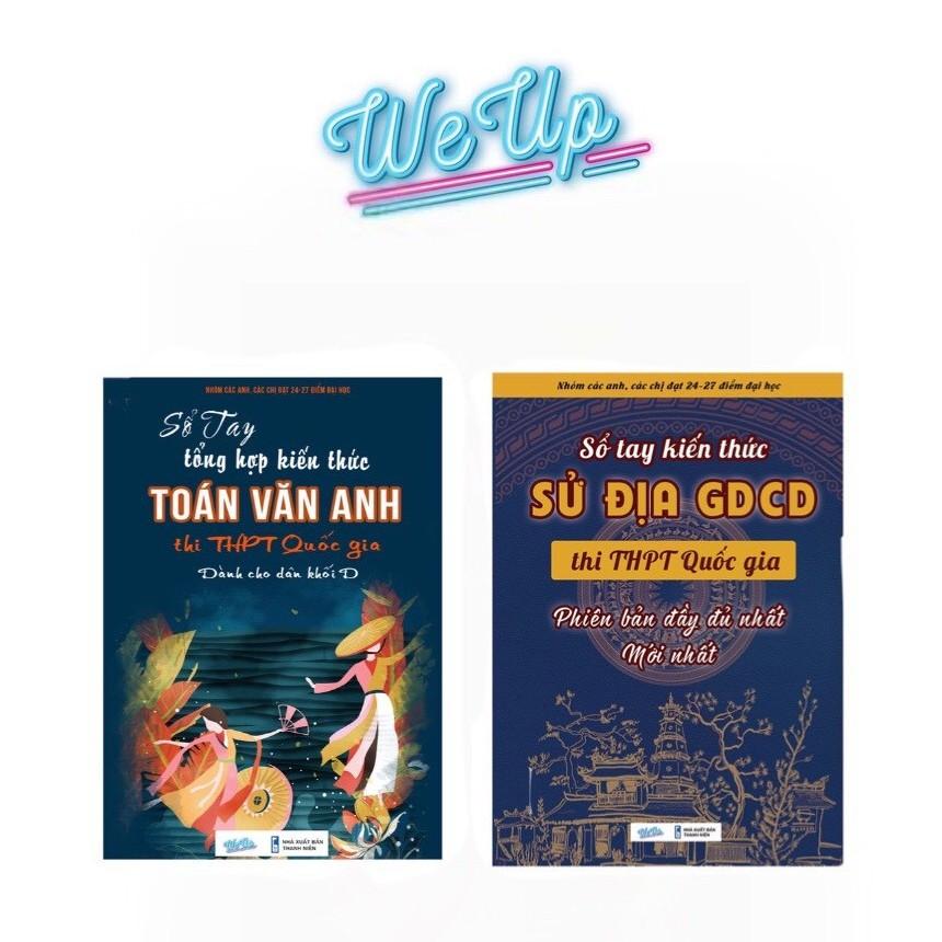 Sách- Combo 2 cuốn 6 môn Toán, văn, Anh và Sử, Địa, GDCD