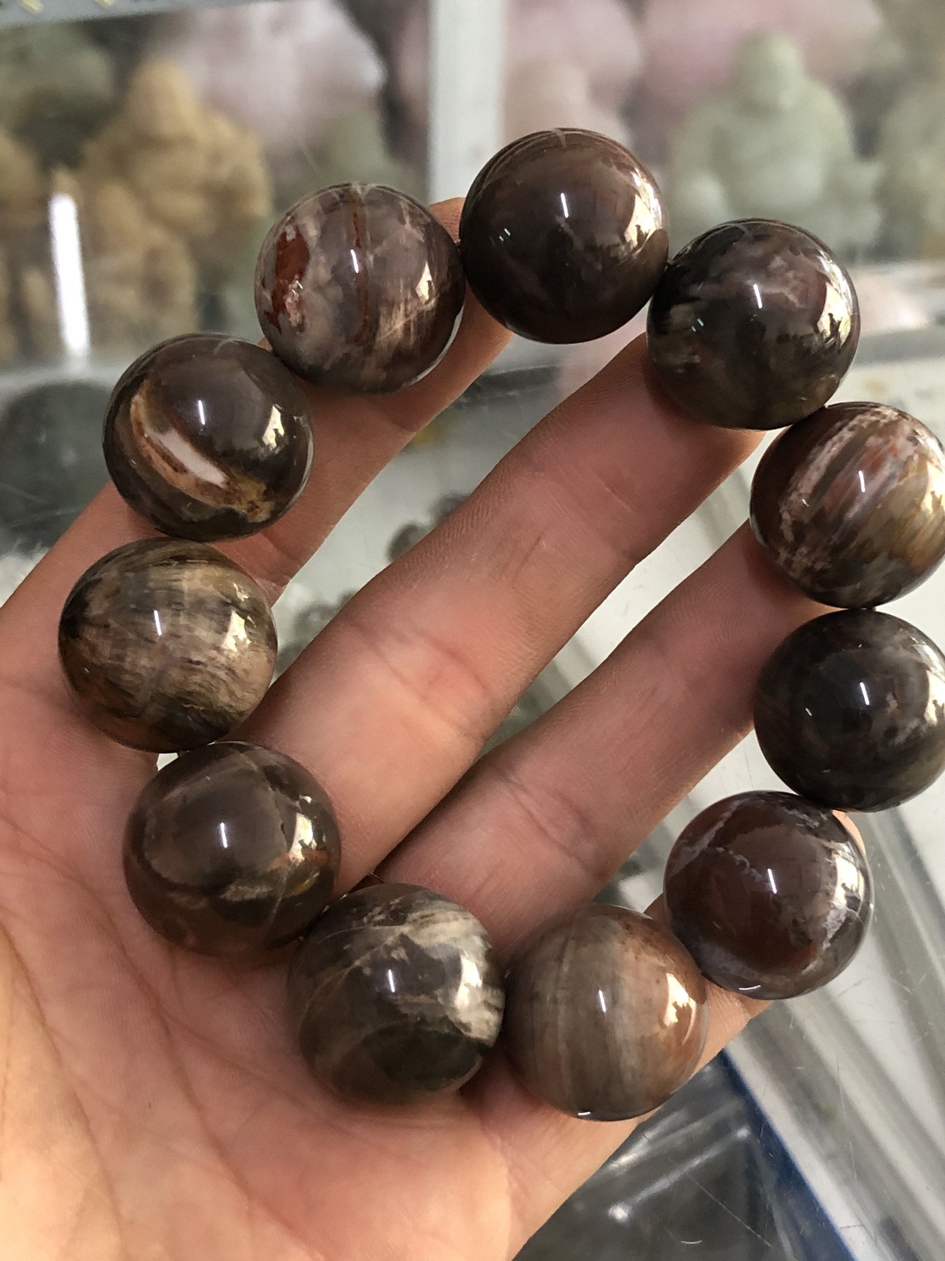 Vòng gỗ hoá thạch 20 mm