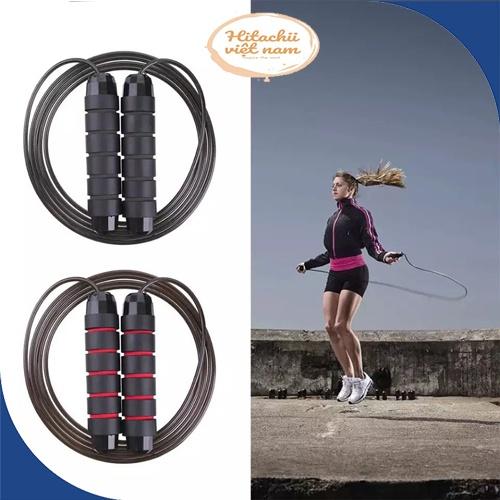 Dây nhảy thể lực đàn hồi 2.9m hỗ trợ luyện tập thể dục thể thao tiện lợi tại nhà, Dây nhảy dây lõi thép cao cấp