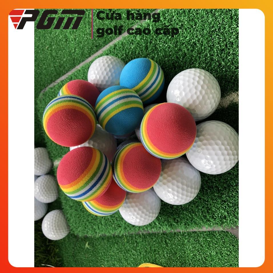 Combo 10 Bóng Golf Trắng và 10 Bóng xốp Trong Nhà