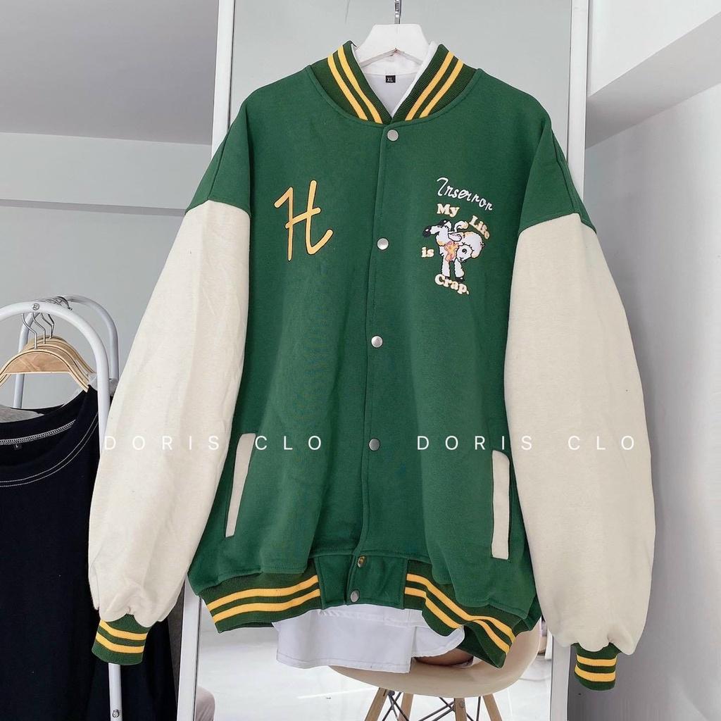 Áo cardigan thun nỉ ngoại in hình My Life Is Crap kiểu dán hàn quốc phong cách, ÁO KHOÁC CARDIGAN NỈ NGOẠI HÀN QUỐC
