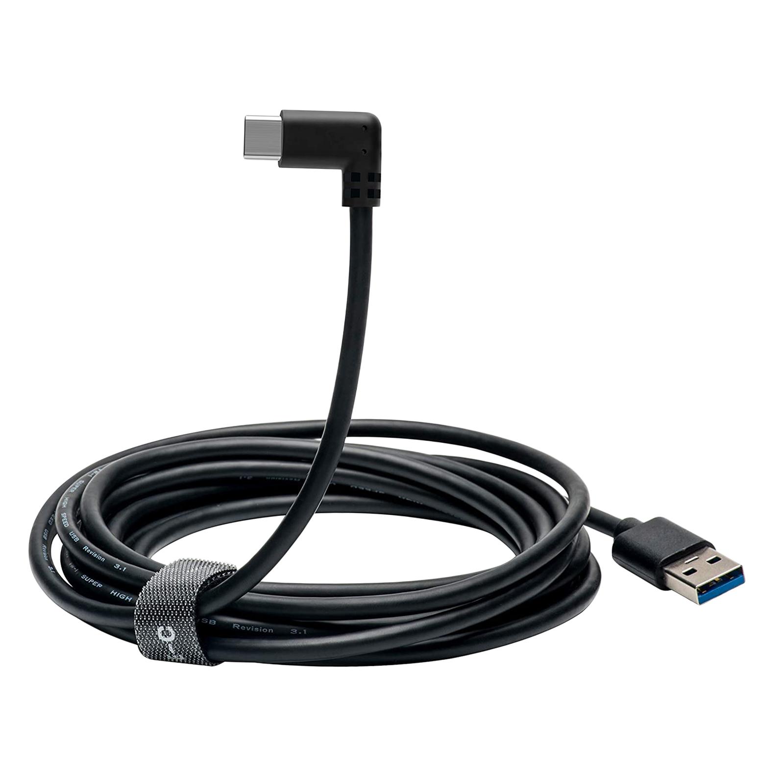 16ft Type-C to USB 3.0 Link Cable Cord with Relay Amplifier for Oculus Quest - Connects your Quest headset to a gaming PC