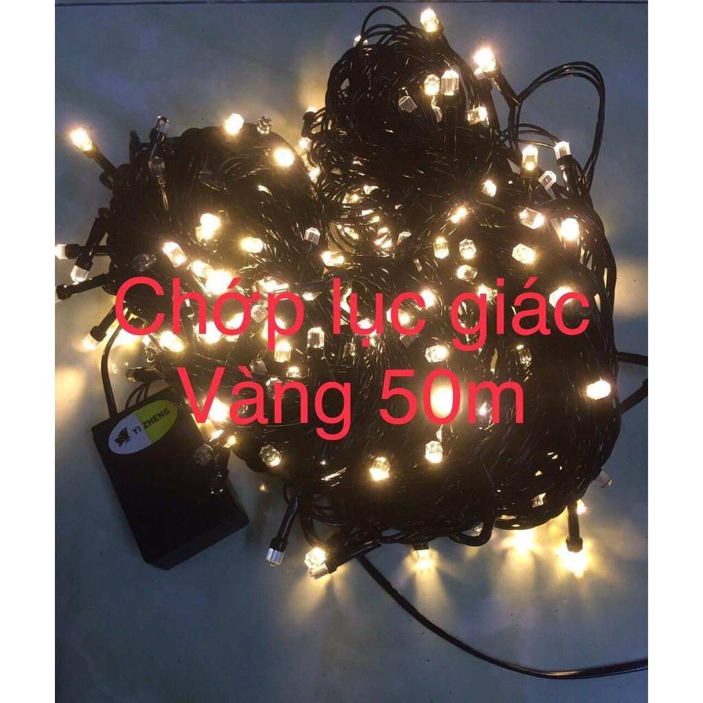Dây chớp lục giác dài 50 m đủ màu và vàng