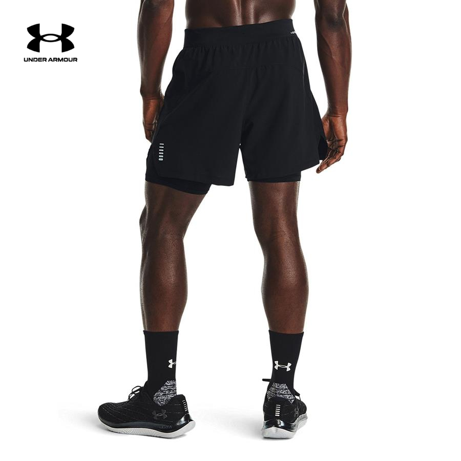 Quần ngắn thể thao nam Under Armour ISOCHILL RUN 2N1 SHORT - 1364858-001