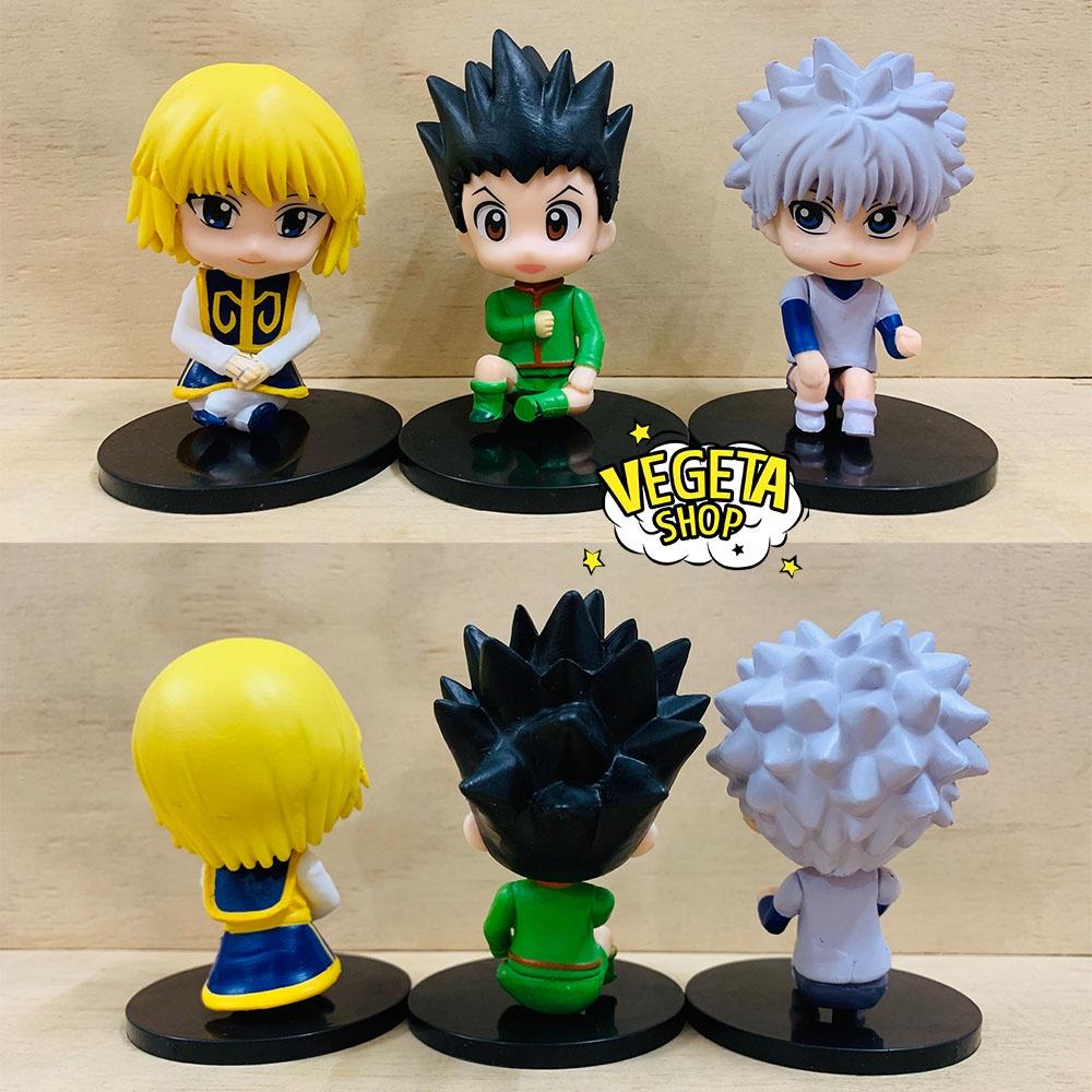 Mô hình Hunter X Hunter - Thợ săn HXH - Gon Killua Kurapika Chrollo Lucifer Hisoka Ging Freecss Machi Komacine - 9~11cm