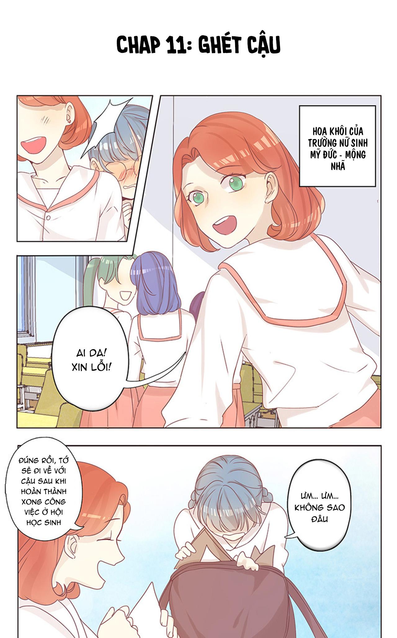 ghét cậu thích cậu chapter 11 1