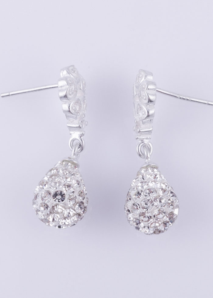 Bông tai bạc nữ S925 Italia Bạc Xinh ED063