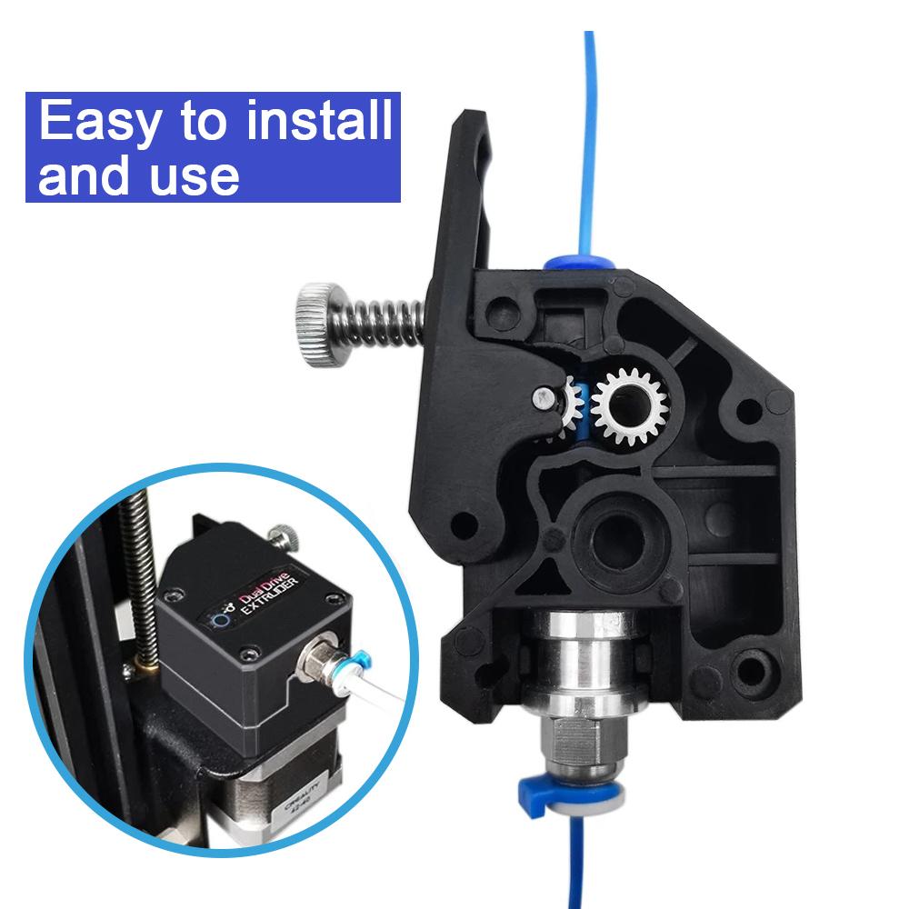 Máy in 3D MK8 Extruder Clone Dual Drive Eutruder nâng cấp Bowden Extruder 1.75mm Dây buộc Máy in 3D cho CR10 Ender 3 Pro Bluer