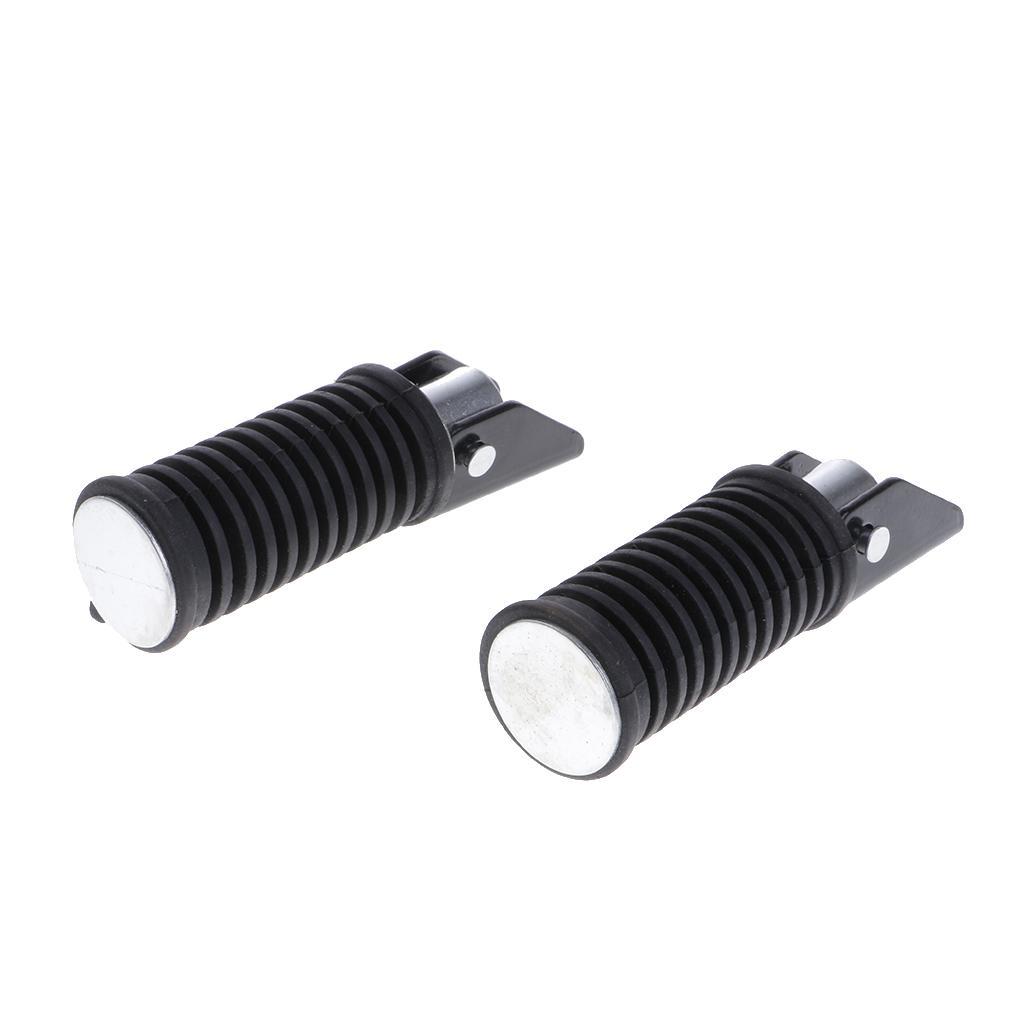 2X 2 Pieces Motor Foot Rests Footpegs Foot Pegs for for Suzuki GS125 GN125