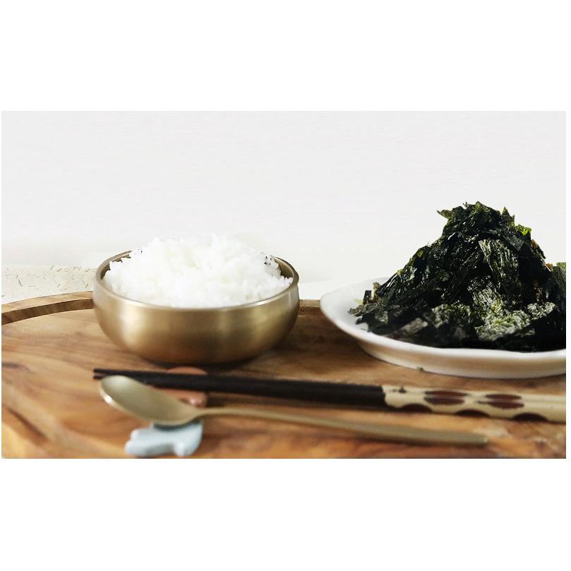 Một thùng 10 gói lá kim / rong biển vụn 400gr K-Wook Hàn Quốc