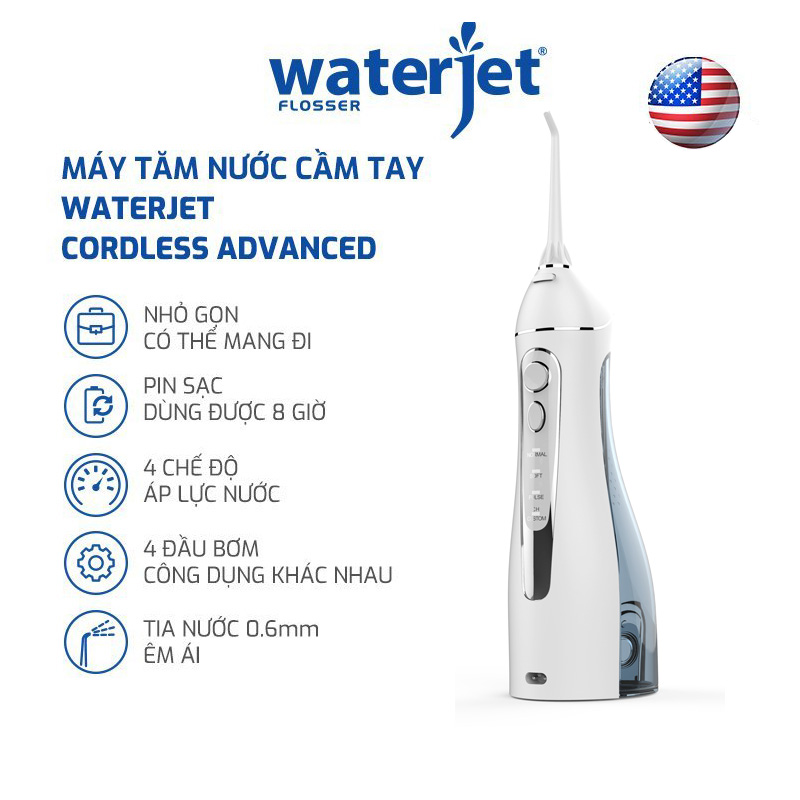 Máy tăm nước cầm tay Waterjet Cordless Maxi