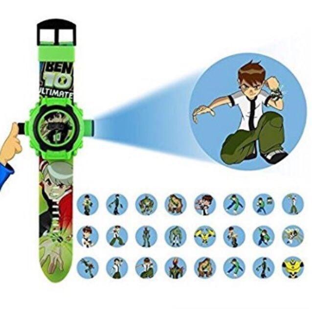 Đồng hồ Ben 10 chiếu hình nhân vật 3D siêu hot