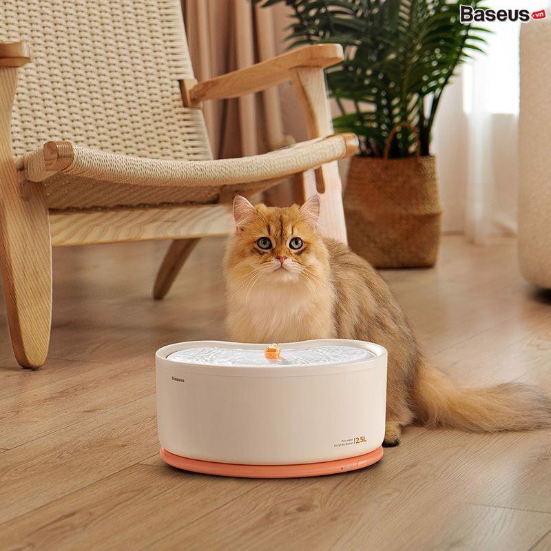 Máy Uống Nước Thông Minh Cho Chó Mèo Baseus Lotis Y1 Smart Pet Water Dispenser