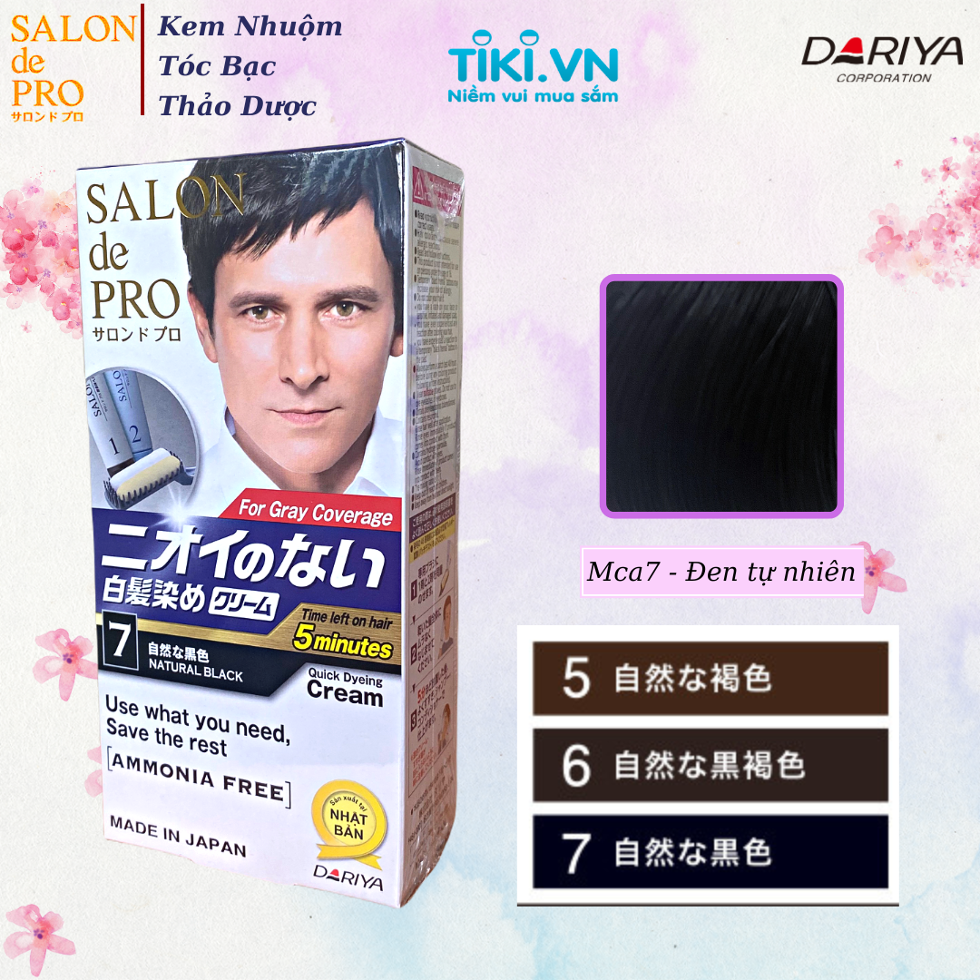 Kem nhuộm tóc Salon de Pro MCa7