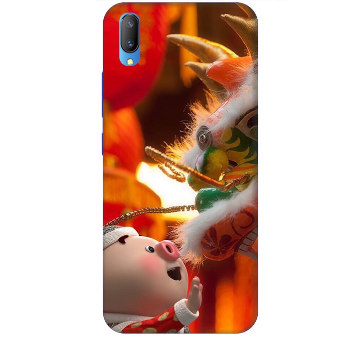 Ốp lưng dành cho điện thoại VIVO V11 Heo Múa Lân