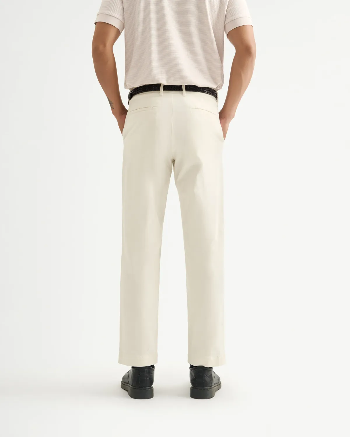 Quần kaki nam Form Slim cropped - RT 10S25PCA015 | ROUTINE CÀ MAU