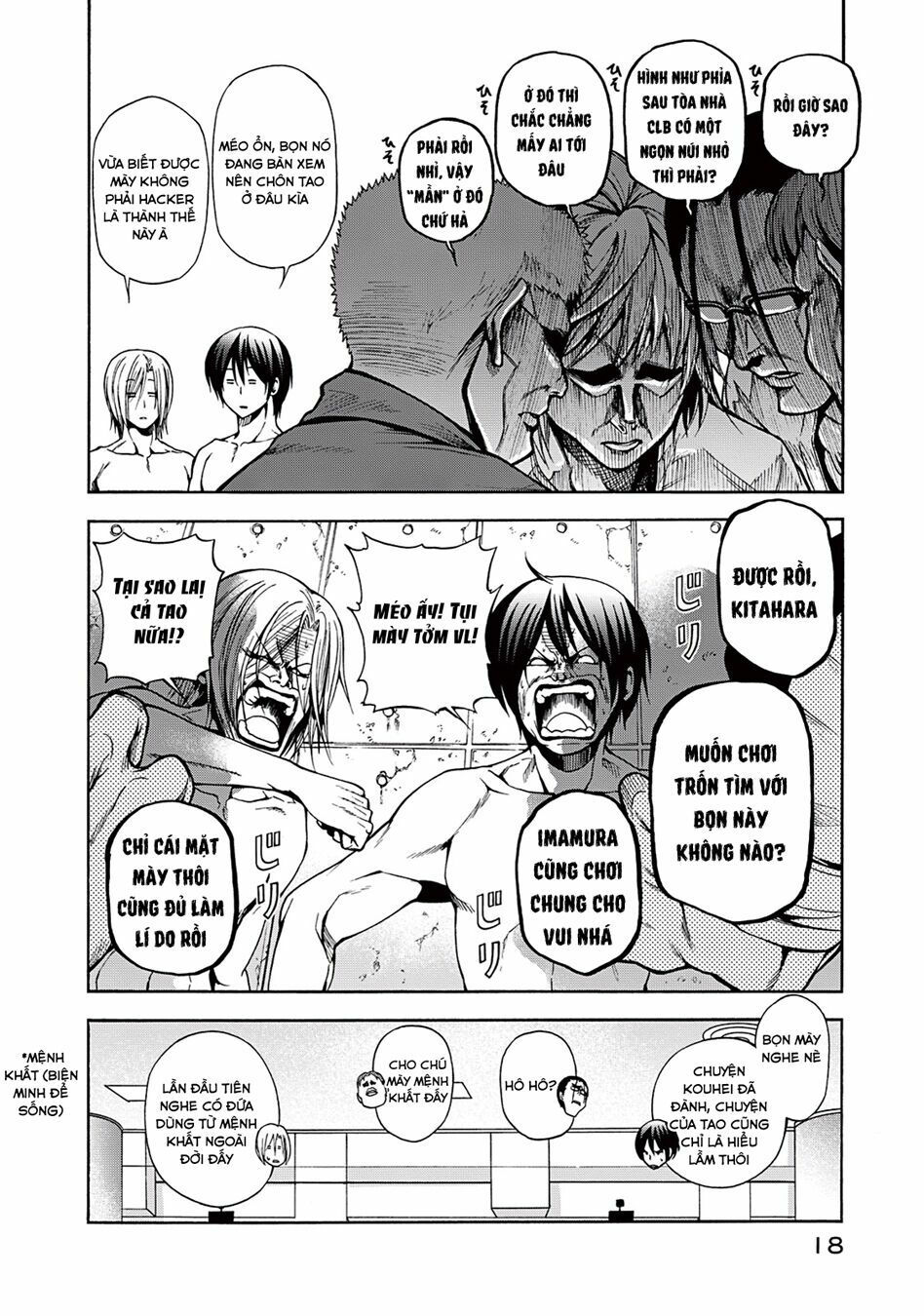 cô gái thích lặn - grand blue chapter 9 14