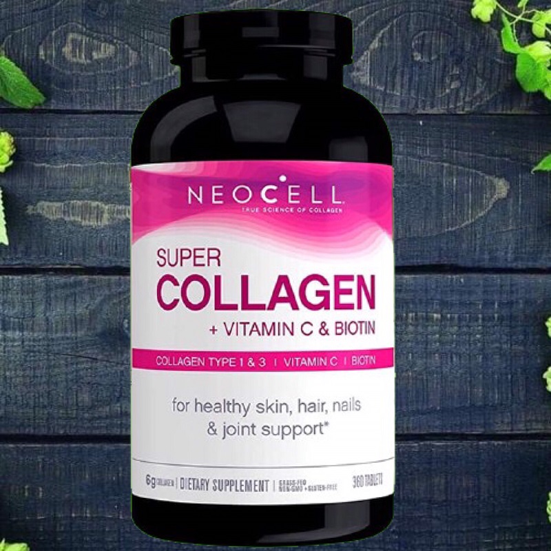 Collagen Mỹ NEOCELL Đẹp Da Khỏe Khớp Super Collagen +C Và Biotin (360 Viên) - QuaTangMe Extaste