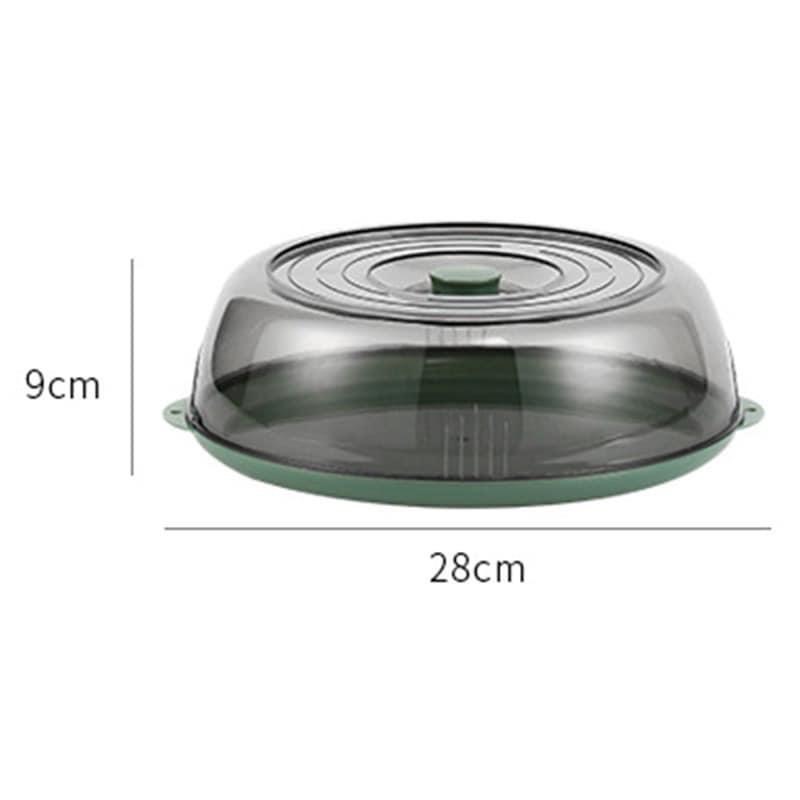 SET 3 LỒNG BÀN ĐẬY THỨC ĂN KÈM ĐĨA ĐỰNG SIÊU KÍN, CHỐNG CÔN TRÙNG, BỤI BẨN